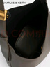 CHARLES&KEITH大容量通勤子母單肩包托特包包女包生日禮物CK2-40270966-1 Dark Moss深苔綠色 L 曬單實(shí)拍圖