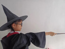 綴櫻哈利波特服裝巫師魔法袍學(xué)院校服cosplay兒童成人披風(fēng)萬(wàn)圣節衣服 格蘭芬多袍+魔杖+領(lǐng)帶 155 曬單實(shí)拍圖