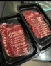 肉鮮廚師 安格斯M3谷飼原切牛肉片 凈重2斤 澳洲肥牛卷片雪花火鍋燒烤食材 曬單實(shí)拍圖