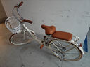 飛鴿（FLYING PIGEON）自行車(chē)成人通勤車(chē)自行車(chē)學(xué)生單車(chē)成人自行車(chē)通勤自行車(chē)女士自行車(chē) 標(biāo)配奶油米|單速|(zhì)輻條輪+禮包 24寸適合150-170cm 曬單實(shí)拍圖