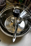 美廚（maxcook）304不銹鋼火鍋26cm 湯鍋電磁爐火鍋復(fù)底帶蓋 送一對(duì)火鍋勺MH-26 曬單實(shí)拍圖