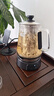 吉谷（K·KOU）電熱水壺煮茶器養生壺蒸煮一體噴淋式煮茶壺恒溫蒸汽燒茶煮黑茶花茶1.1L大容量 TA007 曬單實(shí)拍圖