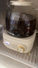 九陽(yáng)（Joyoung）凈萃全玻璃0膠水養生壺  辦公室多功能煮茶器花茶壺 燒水壺恒溫電熱水壺 24h預約保溫 1L WY107 曬單實(shí)拍圖