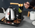 金灶（KAMJOVE）全智能自動上水電熱水壺茶具燒水壺保溫電水壺茶臺燒水壺全自動上水壺燒水器 K7 0.9L 黑色 曬單實拍圖