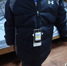 UNDER ARMOUR【熱力羽絨】秋冬兒童外套兒童連帽羽絨服休閑大童保暖 黑色 170 曬單實(shí)拍圖