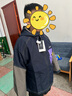 小豬托尼【4級防水】胖男童外套秋裝兒童風(fēng)衣外套連帽防風(fēng)防水戶外服25新 曬單實(shí)拍圖
