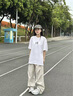 BASLS國潮聯(lián)名款跑步鞋厚底透氣休閑運(yùn)動(dòng)鞋男士戶外潮流徒步老爹鞋子男 白灰 42 曬單實(shí)拍圖