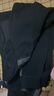 皮爾卡丹（pierre cardin）運動套裝男士純棉衛(wèi)衣中老年人秋冬外套男寬松爸爸裝長袖開衫針織 135款(黑色) 2XL (145-165斤) 曬單實拍圖