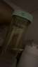 HEGEN海格恩兒童吸管杯蓋通用奶瓶杯子配件1-3歲直飲喝水杯蓋藍色 曬單實拍圖