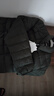 優(yōu)衣庫男裝高級輕型羽絨茄克羽絨服外套休閑夾克470067 57 深橄欖色 M /170/92A 曬單實(shí)拍圖