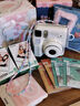INSTAX富士instax立拍立得 一次成像相機(jī) miniSE（mini7+升級款）白色 曬單實(shí)拍圖