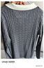 詩(shī)凡黎撞色海鷗領(lǐng)針織衫2025秋新款氣質(zhì)通勤休閑顯瘦長(cháng)袖上衣女 深灰 L 曬單實(shí)拍圖