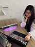 YTFY柏林之聲電腦家用桌面有線(xiàn)游戲電競音箱發(fā)燒級重低音炮長(cháng)條式喇叭 頂配AI時(shí)鐘版白色【DTS全景聲-炫彩光效】 曬單實(shí)拍圖