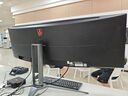 AOC AGON 49英寸帶魚(yú)屏32:9顯示器寬屏1ms電腦游戲炒股辦公液晶顯示屏HDR400 【升級款】144HZ 智能分屏 AG493QCX 曬單實(shí)拍圖