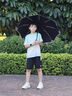 慕妮薇全自動(dòng)兒童雨傘9-7-12歲男女童女孩小學(xué)生上學(xué)專用折疊輕便防回彈 小王子【可掛書包+圓角防戳傷】 曬單實(shí)拍圖