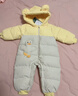 迷你巴拉【暖芯絨絨衣】巴拉嬰兒連體衣外出幼兒衣服保暖雙面絨兩面穿外套 曬單實拍圖