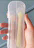 babycare嬰兒硅膠勺套裝 寶寶嬰幼兒輔食軟勺喂奶喂水專(zhuān)用 兒童果泥米粉勺 曬單實(shí)拍圖