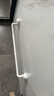 宜家（IKEA）TISKEN提斯科恩浴室牙刷架肥皂架掛鉤帶吸盤(pán)免打孔簡(jiǎn)約 帶吸盤(pán)毛巾架白色 曬單實(shí)拍圖