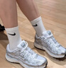 耐克（NIKE）P-6000女鞋舒適百搭老爹鞋網(wǎng)面透氣輕便跑步鞋街頭時(shí)尚復古運動(dòng)鞋 BV1021-106 38 曬單實(shí)拍圖