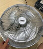 紅雙喜（RED DOUBLE HAPPINESS）趴地扇工業(yè)風(fēng)扇電風(fēng)扇落地扇地扇強力大功率鋁葉電扇餐廳工廠(chǎng)車(chē)間循環(huán)坐地扇SY 16寸旋鈕【加厚款】超市商鋪 曬單實(shí)拍圖