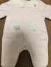 巴拉巴拉童裝新生兒連體衣寶寶衣服嬰兒哈衣爬服夾棉時(shí)尚男童女童嬰童衣服 夢(mèng)幻粉60344 90cm 曬單實(shí)拍圖