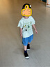 M1&M2童鞋女童帆布鞋幼兒園室內鞋室外小白鞋男童小學(xué)生鞋子一腳蹬566 黑色 27 適合腳長(cháng)16.5cm 曬單實(shí)拍圖