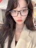 MOPUU高清防藍光抗疲勞老花眼鏡正品男女時(shí)尚超輕便攜中老年人休閑商務(wù)進(jìn)口防藍光+磨砂黑【100度】建議40-49歲 曬單實(shí)拍圖