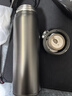 膳魔師（THERMOS）鈦杯Ti純鈦保溫杯大容量水杯商務(wù)杯子團購生日禮物TCTG/TCTC TCTG太空灰【茶漏過(guò)濾網(wǎng)】 500ml 曬單實(shí)拍圖