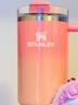 STANLEY巨無霸吸管杯 不銹鋼保溫杯吸管杯高顏值保冷保溫水杯教師節(jié)禮物 【限量發(fā)售】漸變粉霞- 887ml 曬單實(shí)拍圖