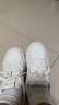 天美意板鞋商場(chǎng)同款小白鞋休閑鞋時(shí)尚女鞋2025秋新款 米白 37 曬單實(shí)拍圖