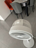 美的（Midea）【暴風(fēng)循環(huán)】空氣循環(huán)扇大風(fēng)量搖頭電風(fēng)扇家用臺式落地扇輕音臥室節能小風(fēng)扇柔風(fēng)輕羽扇 FGA24TQ 曬單實(shí)拍圖