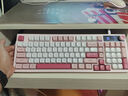 惠普（HP）K500F機械手感有線(xiàn)鍵盤(pán) 靜音多功能旋鈕辦公游戲臺式電腦筆記本通用 粉白色 98配列 曬單實(shí)拍圖