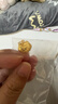 周大生黃金寶寶長(zhǎng)命鎖吊墜平安金鎖掛墜滿月周歲禮物 小版(不含鏈)1.96g 曬單實(shí)拍圖