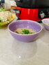 欣義紫云米飯碗家用陶瓷餐具景德鎮(zhèn)中式釉下彩個人專用高級感碗盤 紫云5英寸圓滿碗-13.2CM餐碗 曬單實拍圖