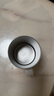 八海鳥(niǎo)304不銹鋼大容量杯子家用不銹鋼洗漱杯宿舍專(zhuān)用漱口杯-白色 曬單實(shí)拍圖