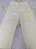 PORTS寶姿2024春夏新款優(yōu)雅百搭長(cháng)褲子女裝奶白色干練直筒褲 奶白色 XS (2) 曬單實(shí)拍圖