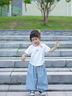 G.DUCKKIDS小黃鴨女童防蚊褲夏季薄款2025新款兒童冰絲運動(dòng)褲小女孩夏裝褲子 藍色 100 建議2~3歲【 90-100cm】cm 曬單實(shí)拍圖