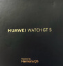 華為（HUAWEI）手表WATCH GT 5【咨詢(xún)享優(yōu)惠】運動(dòng)智能兩周續航藍牙通話(huà)體溫心率血氧健康監測送男女朋友禮物pro4 46mm幻夜黑【皮表帶+貼膜】 曬單實(shí)拍圖