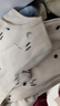 babylove嬰兒連體衣春秋季男女寶寶中開(kāi)哈衣居家爬服無(wú)骨睡衣秋衣松間明月 松間明月 80cm 曬單實(shí)拍圖