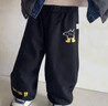 俞兆林（YUZHAOLIN）兒童衛褲男童秋季針織長(cháng)褲中小童純棉舒適休閑褲 曬單實(shí)拍圖