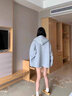 真維斯（JEANSWEST）連帽衛衣女2025秋冬季新款加絨開(kāi)衫外套時(shí)尚百搭潮流寬松情侶裝 曬單實(shí)拍圖