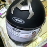 野馬（YEMA）3C認證828S摩托車(chē)頭盔男全盔冬季雙鏡片機車(chē)安全帽 四季通用 均碼 亞黑+防霧貼片 曬單實(shí)拍圖