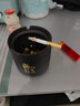 京東物流 紫砂陶瓷煙灰缸男士家用防飛灰密封茶幾裝飾擺件 海納百川帶蓋-煙灰缸1個裝 曬單實拍圖