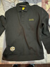 吉普（JEEP）長(cháng)袖T恤男士秋冬季polo寬松休閑打底衫衣服男裝 黑色加絨 XL 曬單實(shí)拍圖