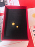 領(lǐng)豐金黃金豆豆AU9999足金實(shí)心真金豆子收藏節(jié)日禮物送女友節(jié)日小金豆 金豆3g/顆 曬單實(shí)拍圖