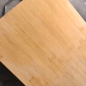 榮事達（Royalstar）切菜板抗菌防霉竹粘板家用砧板廚房案板實(shí)心楠竹占板刀板50*35cm 曬單實(shí)拍圖