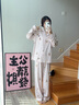 TEENIE WEENIE小熊刺繡睡衣女2025新款秋季寬松純棉印花長(cháng)袖家居服 蠟粉色滿(mǎn)印 【秋日童話(huà)|開(kāi)襟】女|長(cháng)袖長(cháng)褲 L 曬單實(shí)拍圖