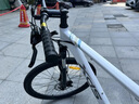 喜德盛（xds）山地自行車(chē)黑客350/旭日310 X6鋁合金車(chē)架21速變速機械碟剎 黑客350白灰色17寸（25款） 曬單實(shí)拍圖