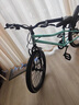 Cakalyen可萊茵兒童自行車(chē)學(xué)生公路車(chē)單車(chē)兒童車(chē)腳踏童車(chē)山地車(chē) 水青綠【適合小王子和小公主】 18寸-適合5-11歲 身高115-145cm 曬單實(shí)拍圖
