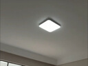 歐普（OPPLE）24瓦吸頂燈客廳臥室燈具可調光LED燈飾呵護光防藍光10㎡ 冰玉III  曬單實(shí)拍圖